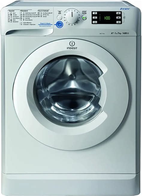 indesit washing machine manual pdf